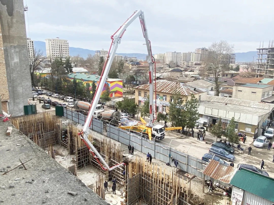 筑梦“蓝海”！俄罗斯专享会泵车“圈粉”中亚！