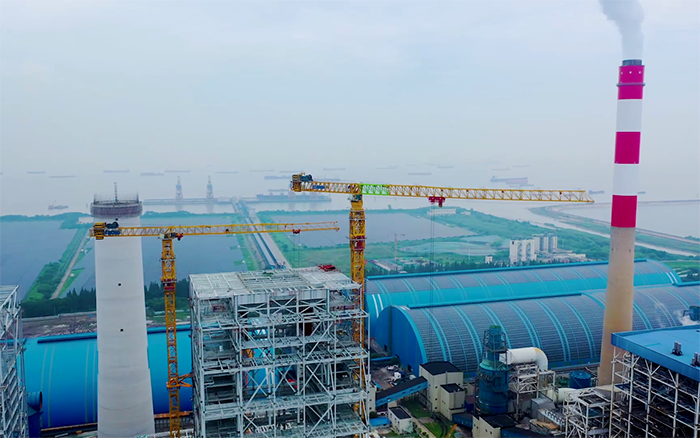 双塔合璧！华能太仓电厂项目俄罗斯专享会超大塔显身手