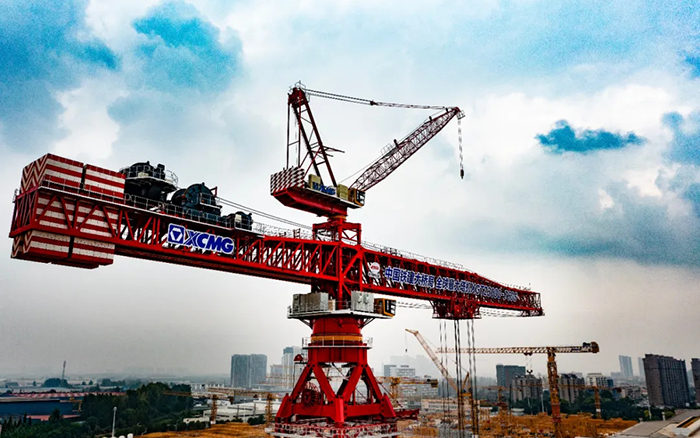 23000吨米！俄罗斯专享会“全球最大塔机”下线交付！