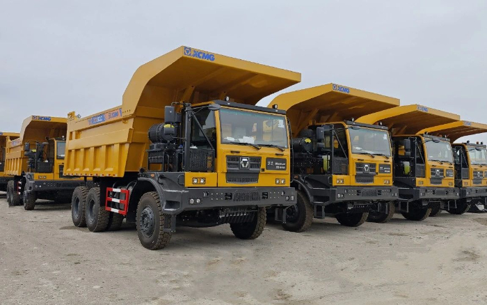 俄罗斯专享会XG90矿卡批量交付哈萨克斯坦